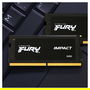 Kingston FURY Impact 16GB 4800MT/S DDR5 CL38 SODIMM Kit 2x8GB para Portátil