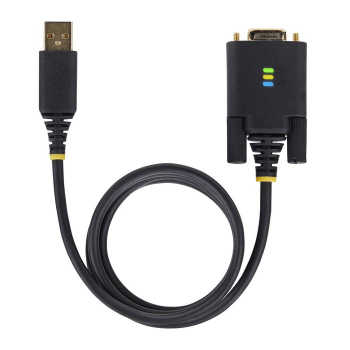 Startech.com Cable Serie USB a DB-9 Negro 1 m 1P3FFCNB-USB