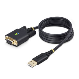 Startech.com Cable Serie USB a DB-9 Negro 1 m 1P3FFCNB-USB