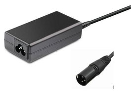 CoreParts Adaptador de Corriente para eBike 84W 42V 2A con Conector Cannon y Cable de Alimentación UE