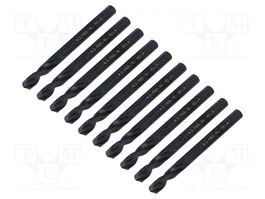 RECA Broca corta para metal de 4,5 mm en acero rápido HSS