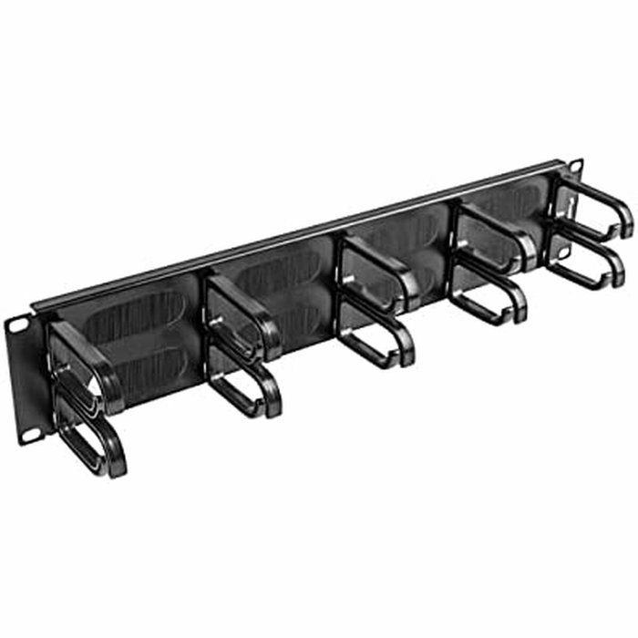 Lanberg AK-1204-B Organizador de cables 2U Negro