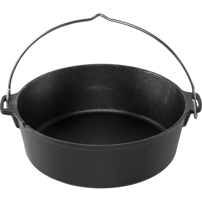 Petromax Ft6 Olla de Hierro Fundido con Tapa 5,5 L Negro