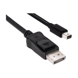 Club 3D Cable Adaptador Mini DisplayPort a DisplayPort 1.4 HBR3, 2m, 8K a 60Hz, 7680x4320, 32.4 Gbit/s, Macho a Macho
