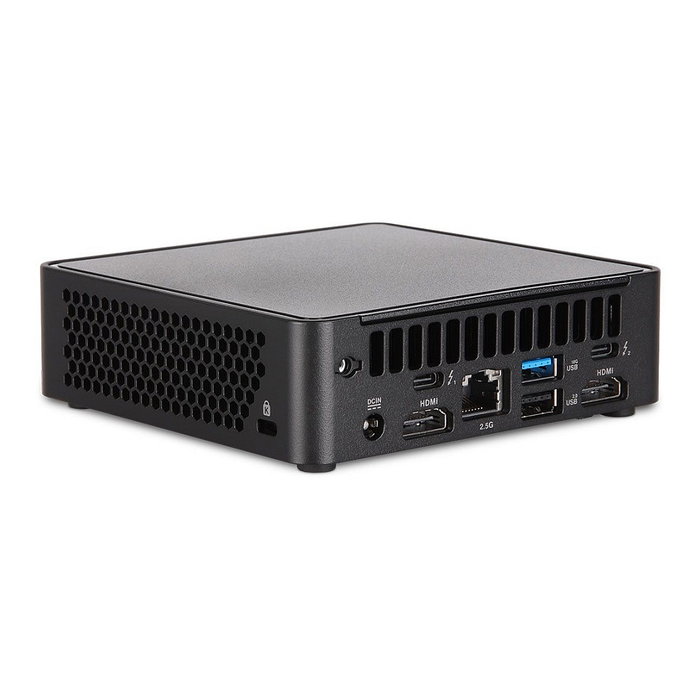 Terra PC-Micro 7000 SILENT GREENLINE - Mini PC con Intel Core Ultra 7 155H, 16 GB RAM DDR5, SSD 500 GB NVMe, Windows 11 Pro, Gráficos Intel Arc, Wi-Fi 6E, Color Negro