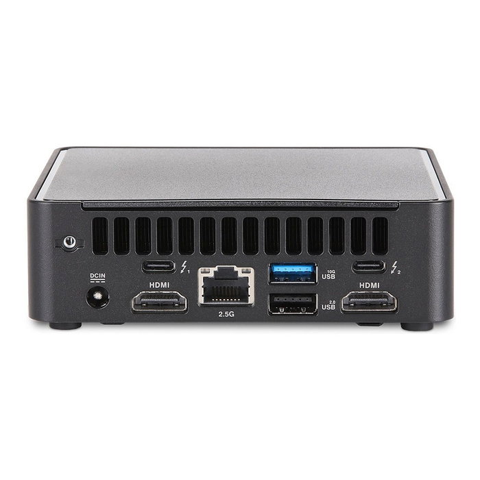 Terra PC-Micro 7000 SILENT GREENLINE - Mini PC con Intel Core Ultra 7 155H, 16 GB RAM DDR5, SSD 500 GB NVMe, Windows 11 Pro, Gráficos Intel Arc, Wi-Fi 6E, Color Negro