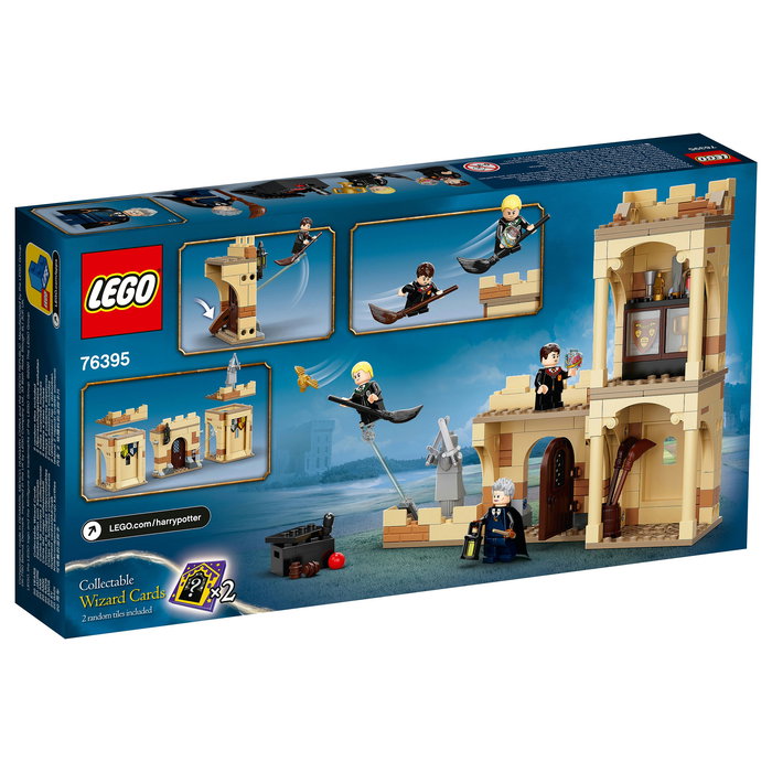 LEGO Harry Potter Hogwarts: Primera Lección de Vuelo 76395 Set de Construcción con 4 Mini Figuras, 264 Piezas, para 7 Años o Más