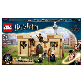 LEGO Harry Potter Hogwarts: Primera Lección de Vuelo 76395 Set de Construcción con 4 Mini Figuras, 264 Piezas, para 7 Años o Más