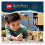 LEGO Harry Potter Hogwarts: Primera Lección de Vuelo 76395 Set de Construcción con 4 Mini Figuras, 264 Piezas, para 7 Años o Más