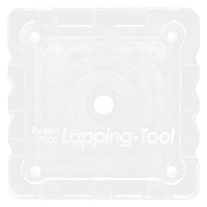 Thermal Grizzly K Ryzen 7000 Lapping Tool, Transparente Thermal Grizzly K Ryzen 7000 Lapping Tool, Transparente