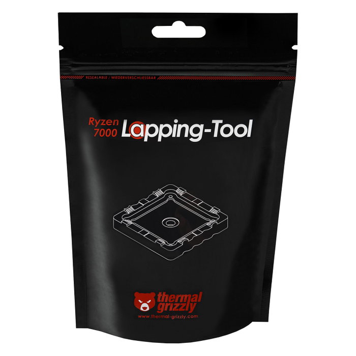 Thermal Grizzly K Ryzen 7000 Lapping Tool, Transparente Thermal Grizzly K Ryzen 7000 Lapping Tool, Transparente