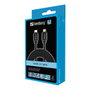 Sandberg Cable HDMI 2.0 19M-19M de 2m, Negro
