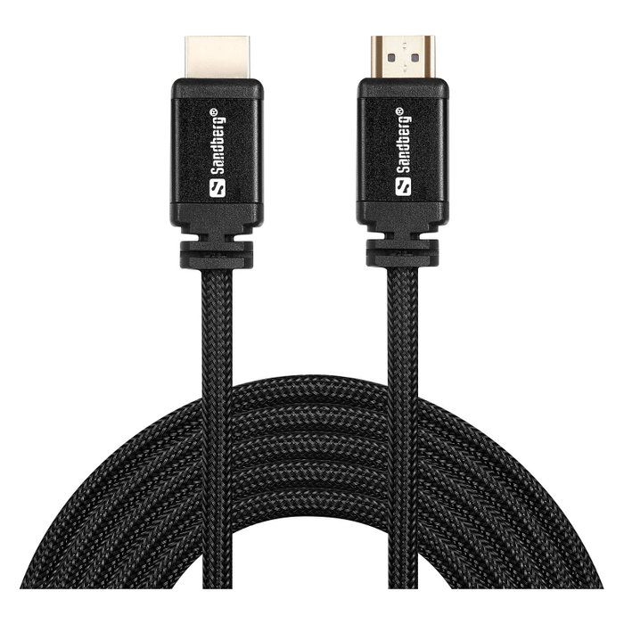 Sandberg Cable HDMI 2.0 19M-19M de 2m, Negro Sandberg Cable HDMI 2.0 19M-19M de 2m, Negro