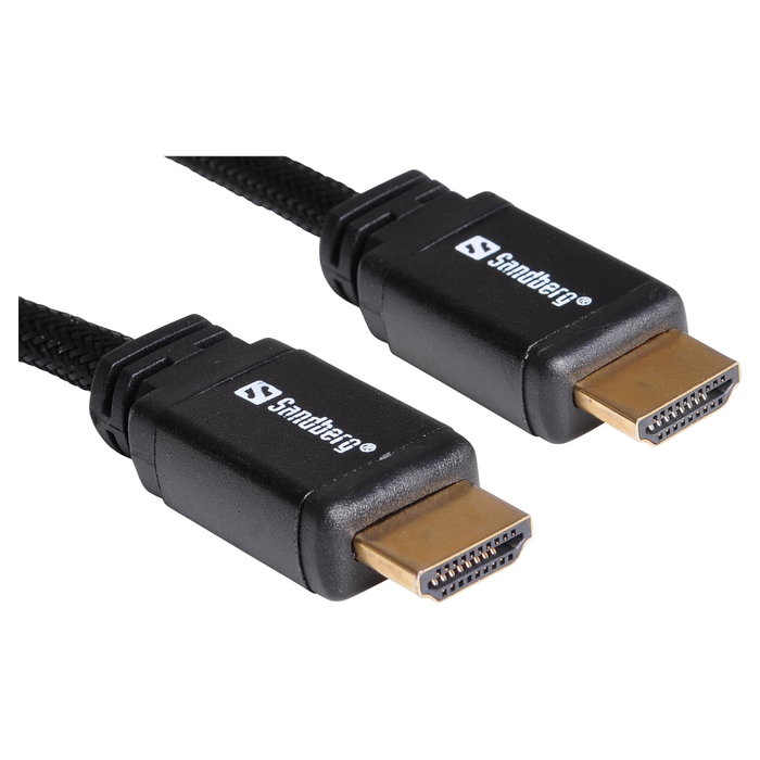 Sandberg Cable HDMI 2.0 19M-19M de 2m, Negro Sandberg Cable HDMI 2.0 19M-19M de 2m, Negro
