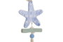 DKD Home Decor Decoración Colgante Albasia Surtido de 4 Unidades