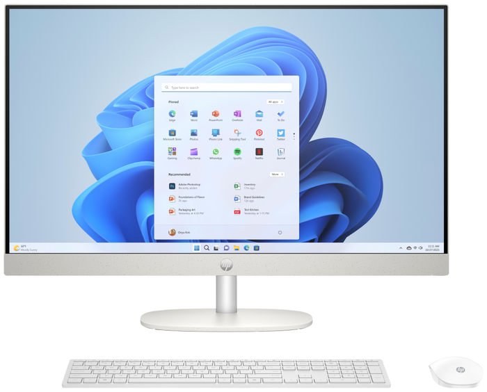 HP 27-cr0128ns All-in-One 27 pulg. Intel Core i5, 16 GB, 512 GB SSD, Blanco HP 27-cr0128ns All-in-One 27 pulg. Intel Core i5, 16 GB, 512 GB SSD, Blanco