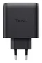 Trust Maxo 65W Cargador de Pared GaN con 3xUSB-C y 1xUSB-A Negro