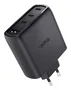 Trust Maxo 65W Cargador de Pared GaN con 3xUSB-C y 1xUSB-A Negro