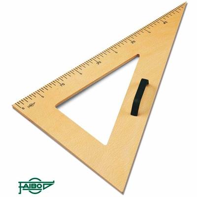 Faibo Cartabón Pizarra 50 cm Graduado Plastico Faibo Cartabón Pizarra 50 cm Graduado Plastico