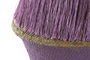 DKD Home Decor Cesta de Seagrass y Poliéster con Flecos