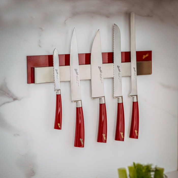 Berkel Elegance Red Chef-Set de 3 piezas en color rojo y plata de acero inoxidable. Skus: B1CDRD2WJA
