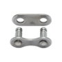 KMC Snap On Narrow EPT Conector Cadena Plata - 40 Unidades para Bicicletas
