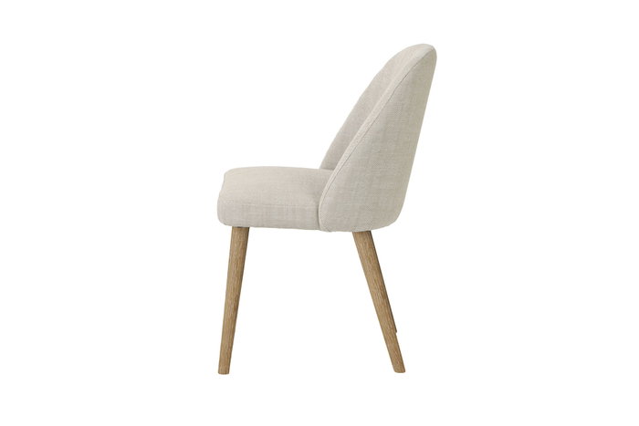 DKD Home Decor Silla de Fresno Tapizada en Poliéster Acabado Decapé