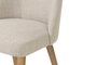 DKD Home Decor Silla de Fresno Tapizada en Poliéster Acabado Decapé