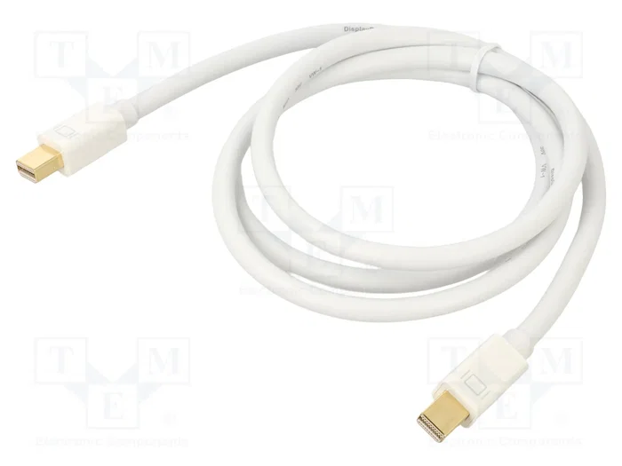 DeLOCK Cable Mini DisplayPort 1.2 a Mini DisplayPort 4K 60 Hz, 1 m, Blanco, 82794 DeLOCK Cable Mini DisplayPort 1.2 a Mini DisplayPort 4K 60 Hz, 1 m, Blanco, 82794