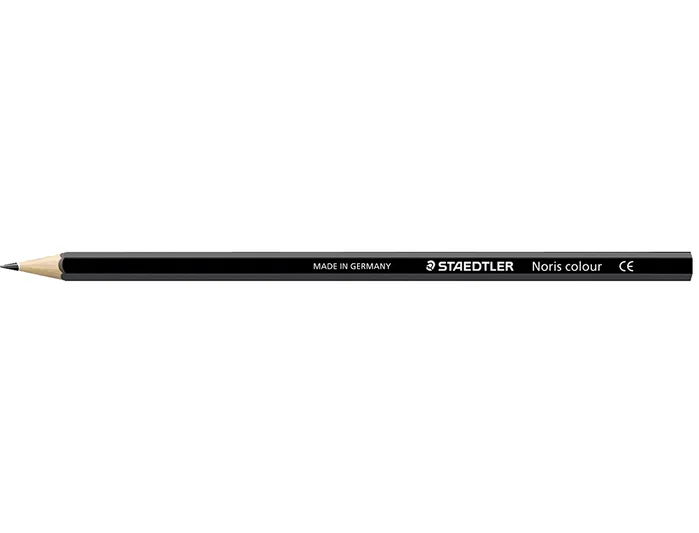 Staedtler Noris Colour Wopex Lápices de Colores Ecológicos Negro (Set de 12)
