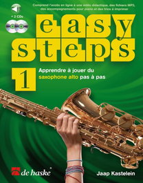 DE HASKE, Easy steps 1 saxophone alto - DE HASKE