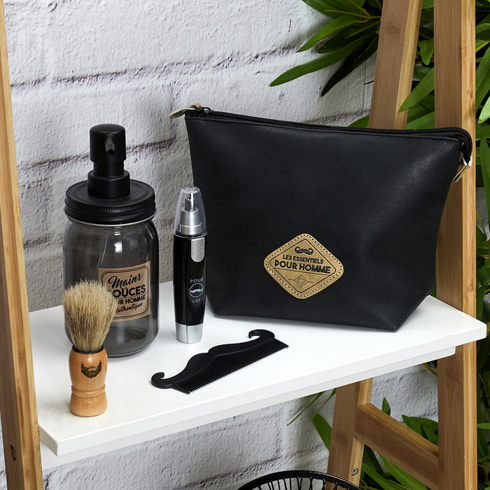 Cosmetic Club Neceser Hombre, Colección Pour Lui, Modelo Gentleman o Pour Home, 23 x 17 x 9.5 cm Cosmetic Club Neceser Hombre, Colección Pour Lui, Modelo Gentleman o Pour Home, 23 x 17 x 9.5 cm