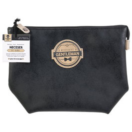 Cosmetic Club Neceser Hombre, Colección Pour Lui, Modelo Gentleman o Pour Home, 23 x 17 x 9.5 cm