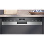 Siemens SN55ES12CE Lavavajillas semi-integrado iQ300 Negro 60 cm