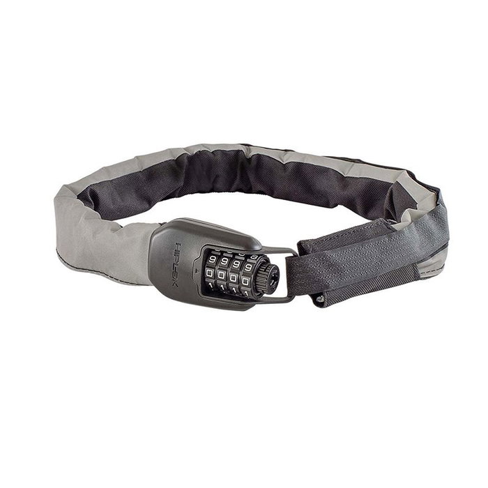 Hiplok Candado de Cadena Ligero con Combinación de 4 Dígitos, Acero Endurecido 6mm, Peso 800g, Ajustable 26-44" Hiplok Candado de Cadena Ligero con Combinación de 4 Dígitos, Acero Endurecido 6mm, Peso 800g, Ajustable 26-44"