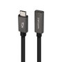 Nanocable Cable Prolongador USB-C 3.2 Gen2x2 2m Negro