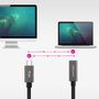 Nanocable Cable Prolongador USB-C 3.2 Gen2x2 2m Negro