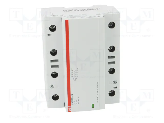ABB ESB Contactor 4-polar de instalación 100A 24VAC/24VDC