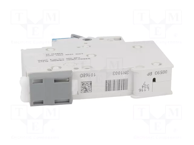 HAGER MBN116E Interruptor magnetotérmico 16A 1 Polo 6kA