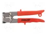 PROLINE Tijeras de hojalatero para acero, cobre y aluminio (Izquierda)