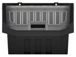 KISTENBERG TRUCK MAX PLUS 30 Negro con Tapa Transparente