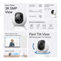 TP-Link TAPO C230 Cámara IP de Seguridad Interior - Monitorización Full HD 1080p, Visión Nocturna Infrarroja de 10 Metros, Lente Gran Angular, Audio Bidireccional