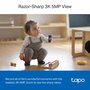 TP-Link TAPO C230 Cámara IP de Seguridad Interior - Monitorización Full HD 1080p, Visión Nocturna Infrarroja de 10 Metros, Lente Gran Angular, Audio Bidireccional
