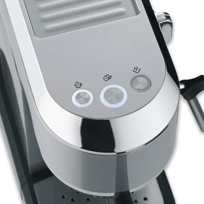 Severin KA 5997 Cafetera express de presión 20 bares 1350 W color plata Severin KA 5997 Cafetera express de presión 20 bares 1350 W color plata
