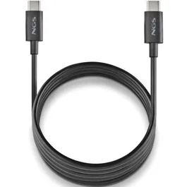 Ngs Zyro Cable USB 2.0 Tipo-C Macho a Macho 60W 480Mbps 1M Negro