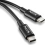 Ngs Zyro Cable USB 2.0 Tipo-C Macho a Macho 60W 480Mbps 1M Negro