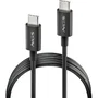 Ngs Zyro Cable USB 2.0 Tipo-C Macho a Macho 60W 480Mbps 1M Negro