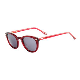 Belstaff GRASMERE-S175 para mujer con detalles rojos y cristal gris