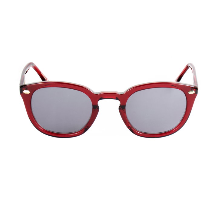 Belstaff GRASMERE-S175 para mujer con detalles rojos y cristal gris