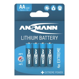 Ansmann Extreme Lithium Mignon AA LR 6 (Pack de 4)